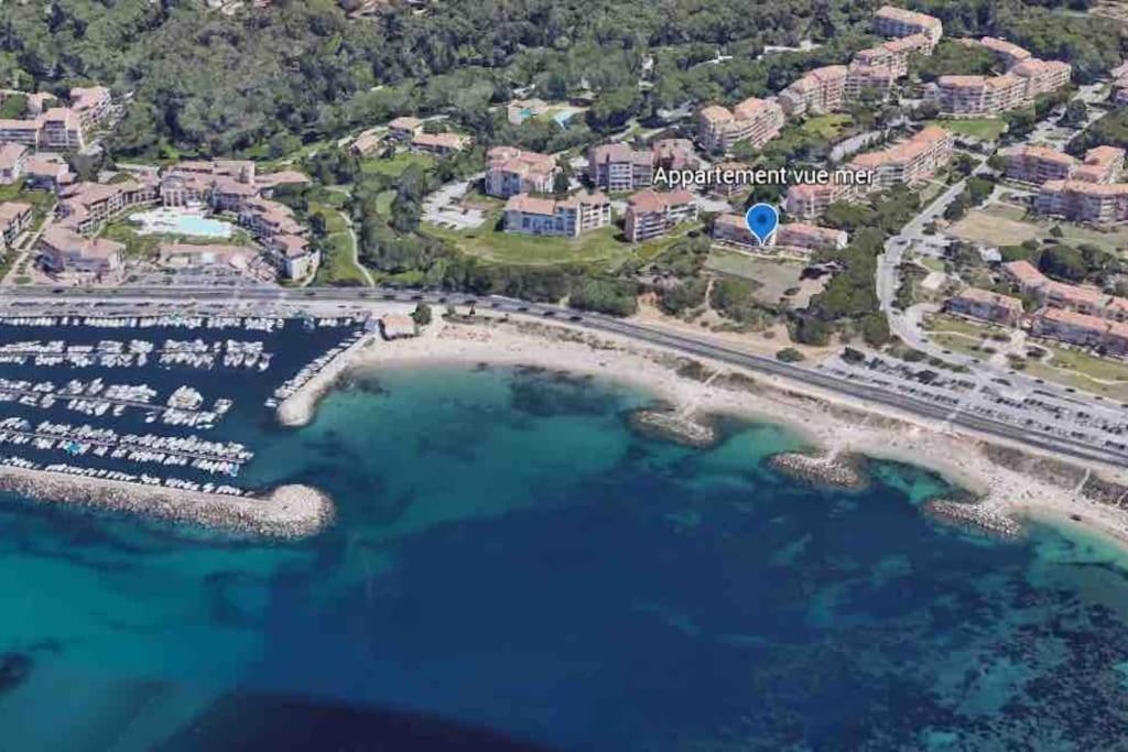 Sea-View - Wifi - Parking Lejlighed Six-Fours-les-Plages Eksteriør billede
